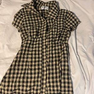 Checkered Mini Dress